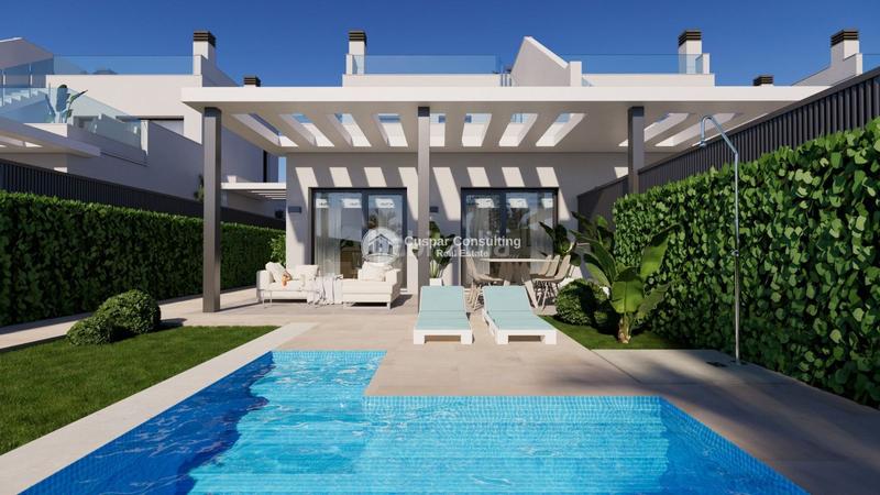 Foto 5d0702a0-a60a-4d26-a1ea-717ceb6d1001. Chalet primera línea de playa! en Los Narejos_Punta Calera Alcázares (Los)