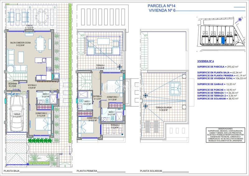 Foto edbc4f9c-cdf1-46a0-a145-b42d4ee0efd7. Chalet primera línea de playa! en Los Narejos_Punta Calera Alcázares (Los)