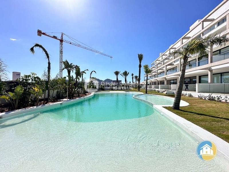 Foto 1f9d1246-e8b2-495b-a98f-5ff9d770b531. Appartement mit heizung parking pool in Islas Menores-Mar de Cristal Cartagena