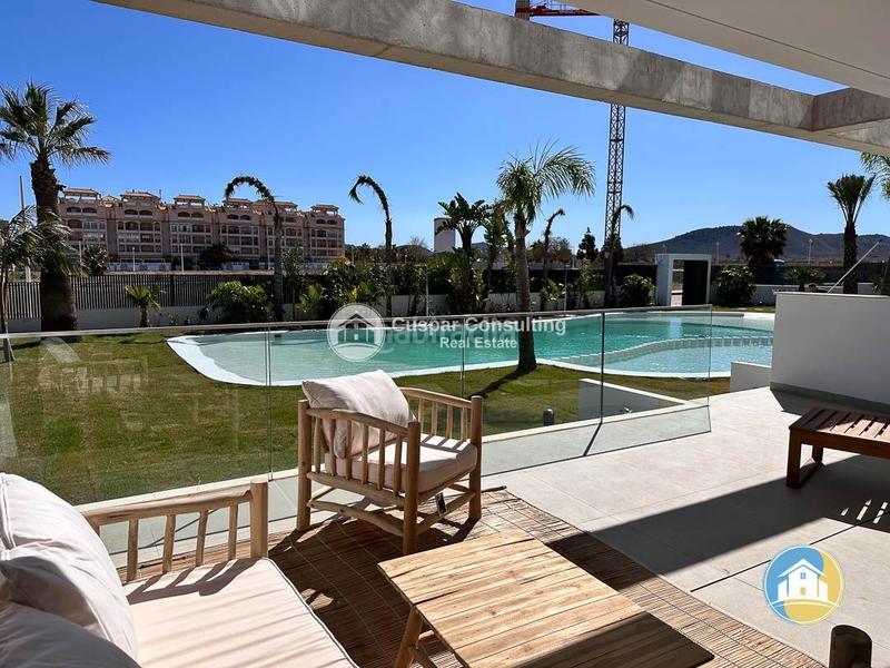 Foto 90c77e20-c82a-4dc9-8fac-509de49a9ff4. Appartement mit heizung parking pool in Islas Menores-Mar de Cristal Cartagena