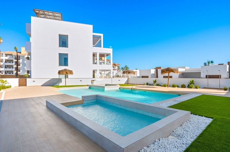 Foto 32f926a2-dff9-47e9-b542-15c81ac5f716. Apartament amb calefacció aparcament piscina a Las Lomas de Rame-Bahía Bella Alcázares (Los)