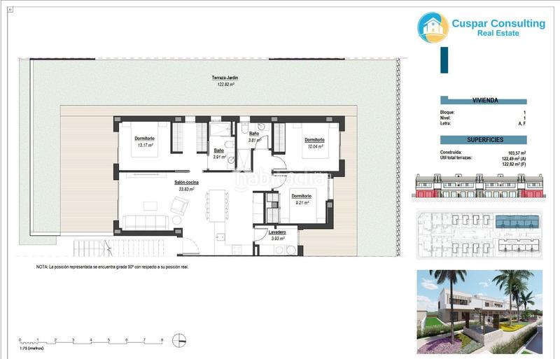 Foto 9efeea17-d95d-4489-98a6-55e163444bd3. Àtic amb calefacció aparcament piscina a Centro Alcázares (Los)