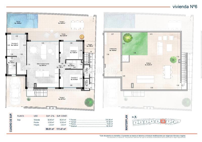 Foto 5b8f7c1c-fd23-4534-addc-ef02fb26cc8d. Reihenhaus mit heizung parking pool in Sucina Murcia