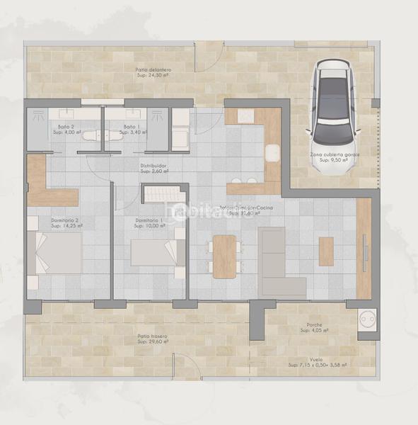 Foto c16a10a3-8bb3-4200-bc88-6242768130e1. Attique avec chauffage parking piscine dans Torre-Pacheco Torre - Pacheco