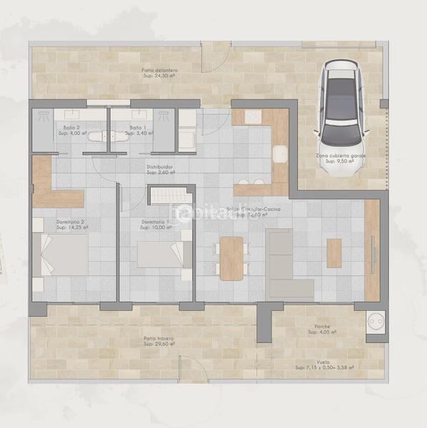 Foto da3e6e11-b638-4408-ac19-b160efbb0c38. Attique avec chauffage parking piscine dans Torre-Pacheco Torre - Pacheco