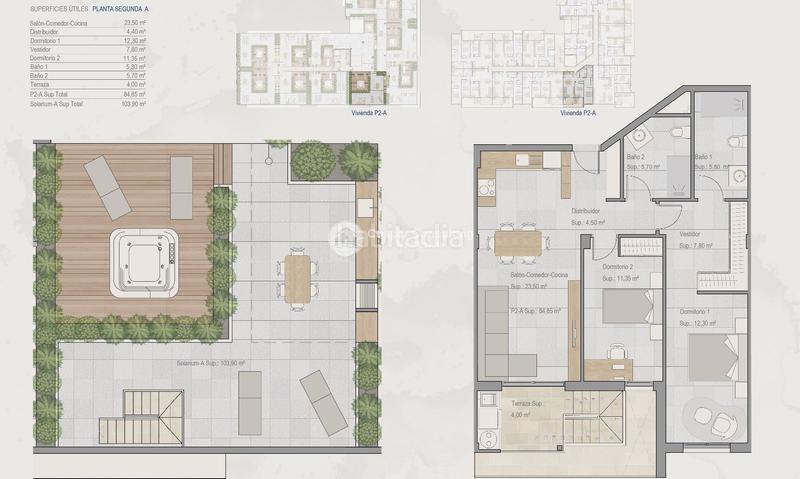 Foto 54740245-f0de-4c2b-b470-5d92c2d6f69d. Apartament amb calefacció aparcament piscina a Torre-Pacheco Torre - Pacheco