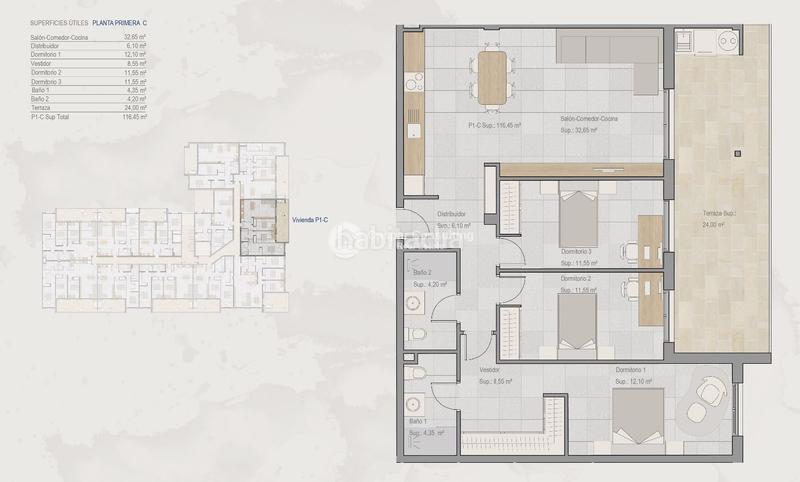 Foto 64effc09-1c09-487f-9234-d15a8ae55e19. Apartament amb calefacció aparcament piscina a Torre-Pacheco Torre - Pacheco