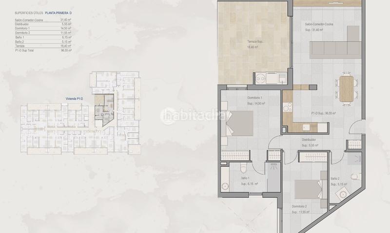 Foto efb50dbb-57b5-4be0-bcc0-9f0bd0228cb9. Apartament amb calefacció aparcament piscina a Torre-Pacheco Torre - Pacheco