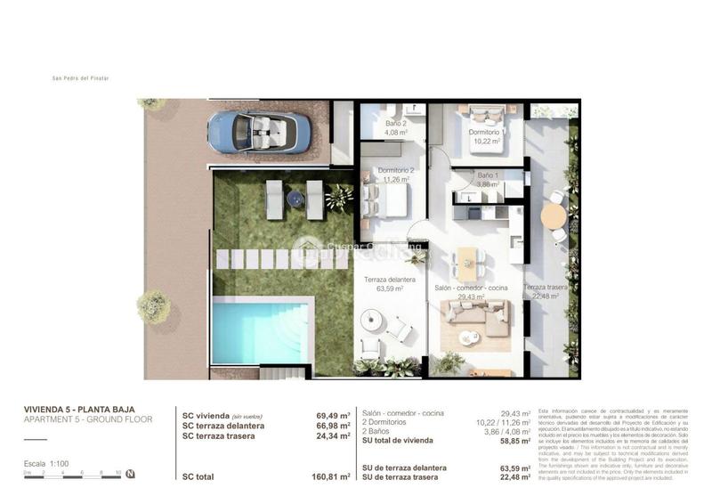Foto a22394dc-c35d-4399-a5b7-16300e1b065a. Attico con riscaldamento parcheggio piscina in San Pedro del Pinatar San Pedro del Pinatar