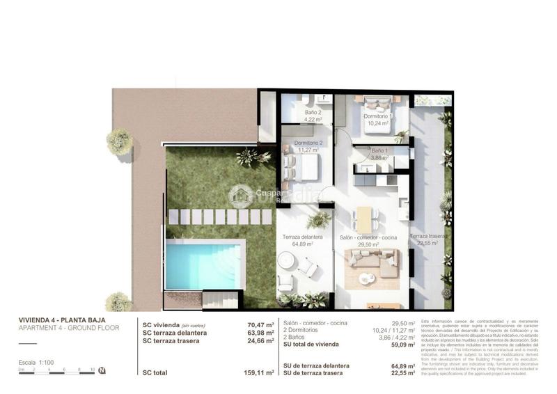 Foto eabf1866-0c3f-4531-8b9f-a4259832d9eb. Attico con riscaldamento parcheggio piscina in San Pedro del Pinatar San Pedro del Pinatar