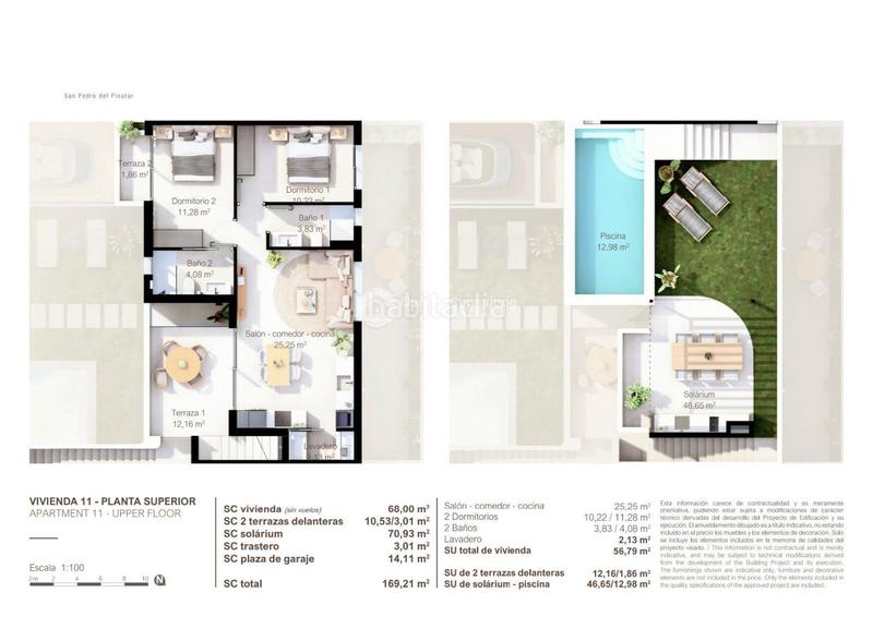 Foto efb92b55-80d0-4022-a15a-d8a21789e995. Attico con riscaldamento parcheggio piscina in San Pedro del Pinatar San Pedro del Pinatar
