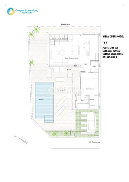 Foto a6aeb6be-58b9-4413-9411-f79d3fd34326. Xalet amb calefacció aparcament piscina a Santiago de La Ribera San Javier