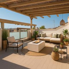 Àtic  Carrer de santa clara. Luz, calma y ciudad: el ático que te hará sentir en casa