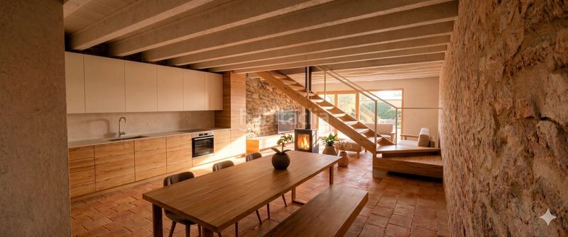Foto e38a514b-48fb-4e30-b843-1f5d2a7cf64d. Masía casa con carácter para una reforma de autor en el corazón del penedès en Pla del Penedès (El)