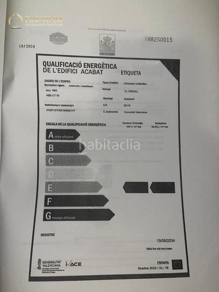 Foto b911575f-dac3-4022-b546-d64a88948fb3. Chalet con riscaldamento parcheggio piscina in La Huerta Mutxamel