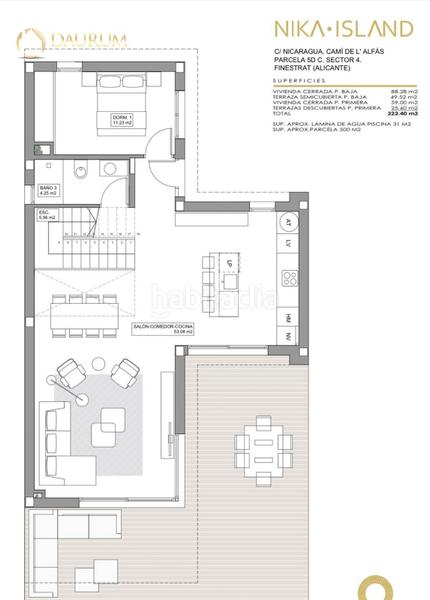 Foto 1e2fb968-dab9-4115-8a93-0a7d2ef5cccf. Casa con riscaldamento parcheggio piscina in balcón de Finestrat-terra marina Finestrat