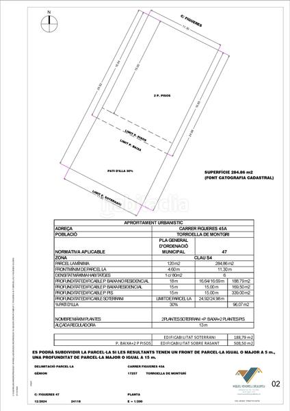 Foto c300a083-602d-4894-8f68-7a485c477802. Terreno residenziale in carrer figueres 45 in Torroella de Montgrí