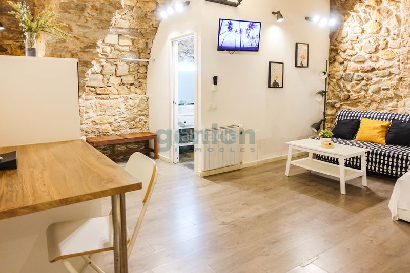 Foto f2d8f663-5791-4526-a1bc-adef3d5ff3dd. Piso  turístico con 3 sectores en edificio histórico, en pleno barri vell en Girona