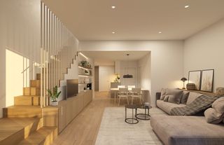 Dachwohnung in Carrer major 33. Obra nueva en bescanó: áticos dúplex de 2 habitaciones dobles y