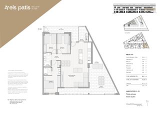 Piso  Carrer de dalt. Obra nueva en bescanó: 3 habitaciones dobles, 2 baños y terrazas