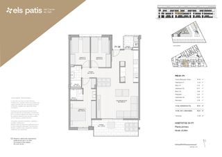 Piso  Carrer de dalt. Obra nueva en bescanó: 3 habitaciones dobles, 2 baños y terrazas