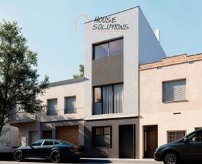 Casa a Creu de Barberà. Casa de obra nueva en construcción en creu de barbera con patio