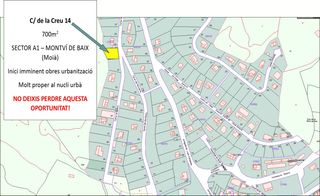 Solar urbano en Carrer de la creu 14. Terreno en zona tranquila con buenas vistas