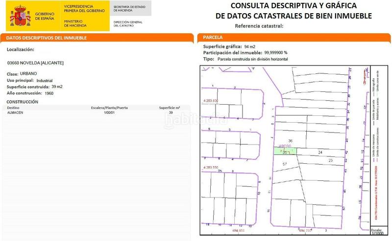 Foto 4058bc30-37f6-455b-a035-96fdec47fd1e. Industrial building in Novelda