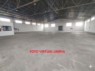 Miete Fabrikhalle in Pla de la Vallonga. Nave industrial con amplia campa exterior en el polígono pla de