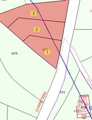 Terreny residencial  N/a. Parcelas edificables de 1.000 a 1.130 m² en gundiás (ribeira sac