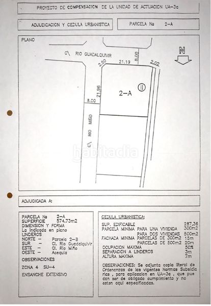 Foto 1dbc9be6-04c3-40cb-abbc-d708ad13723d. Wohngrundstück in calle río miño 3 in Archena