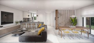 Chalet  Avenida avenida europa. Chalets de obra nueva, 4 dormitorios con piscina  spacio4
