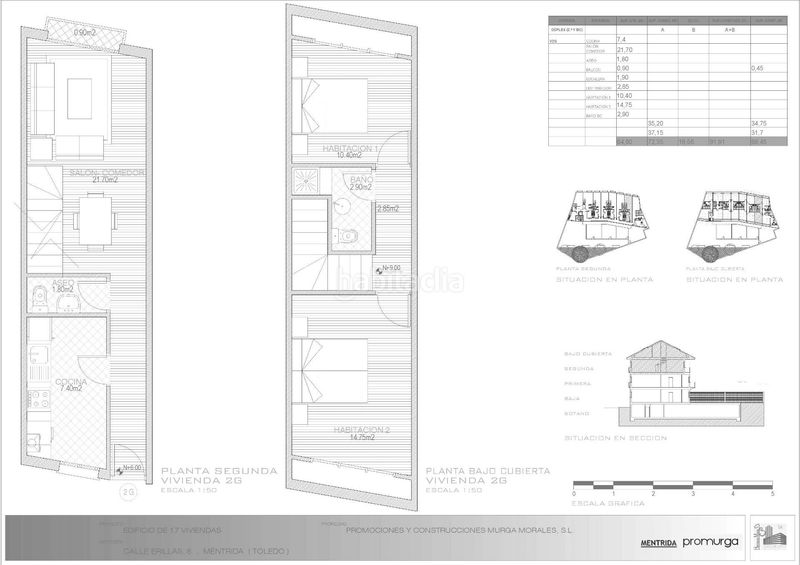 Foto f3c1efbf-fccd-4dac-9547-766f53a1ea4f. Etagenwohnung mit heizung parking in Méntrida