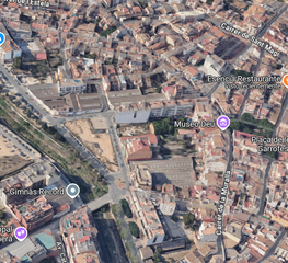 Terreny residencial a Centre. Solar urbano en permuta para la construcción de un edificio para