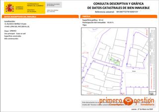 Terreny residencial a Lora del Río. Solar de 86 metros cuadrados en una de las mejores zonas de nues