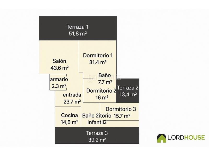 Foto bd47ca23-8abd-4746-bdb8-c7caee8269ab. Attique avec parking dans San Cristóbal - San Diego Lorca