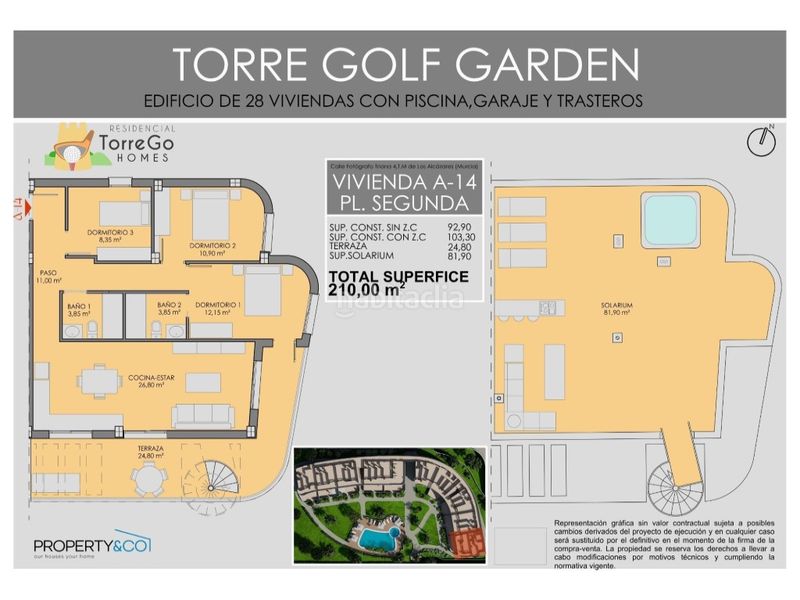 Foto 54a52343-cb0c-4012-8d5b-18ede411019a. Apartament amb aparcament a Las Lomas de Rame-Bahía Bella Alcázares (Los)