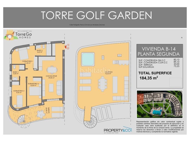 Foto ba46db5f-6de3-4681-893c-4677a42f248a. Apartament amb aparcament a Las Lomas de Rame-Bahía Bella Alcázares (Los)