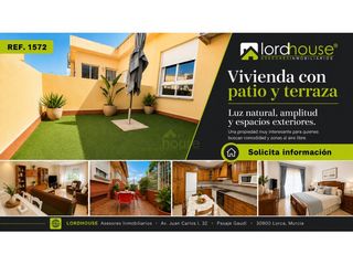 D�plex  Plaza aprendices. 1572. d�plex con garaje y terraza en la vi�a, lorca