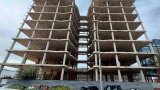Edifici  Calle alcalde clemente garcía. Obra parada en murcia