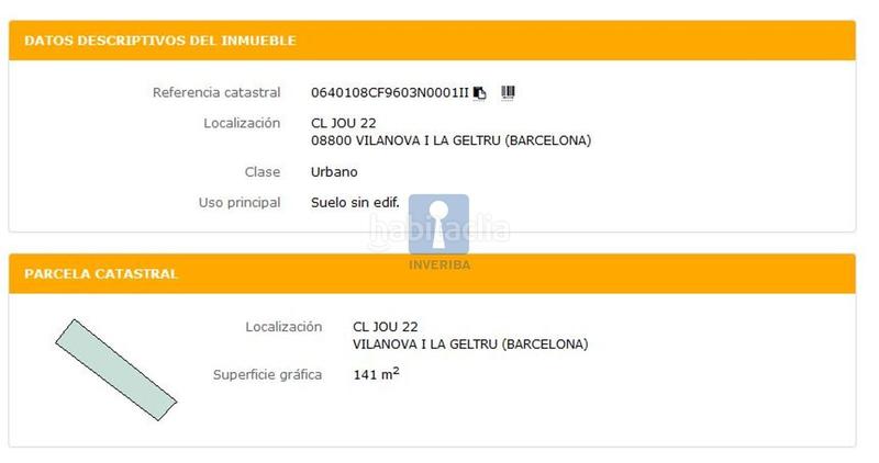 Foto f7ec2eaa-d4e2-41f3-8f5e-cdfdeb286bc4. Finca rústica 4 terrenos en venta en calle jou, en Vilanova i la Geltrú