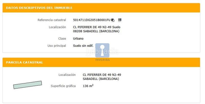Foto e56f696a-fc22-4ee0-95a6-9d4540788d89. Wohngrundstück in Creu Alta Sabadell