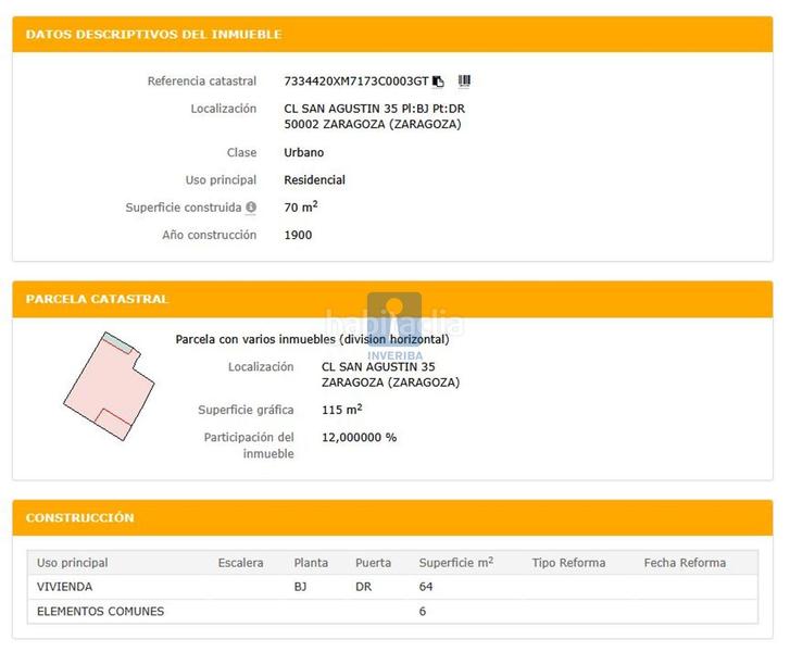 Foto 4b890226-64e6-44ab-94a8-af0771cf9bef. Zweistöckige wohnung in La Magdalena Zaragoza