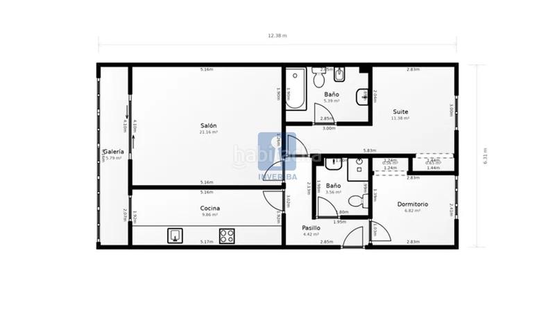 Foto 9f6125b5-a3cb-40c2-bed5-d20eb6a3f12f. Etagenwohnung mit heizung in Volpelleres Sant Cugat del Vallès