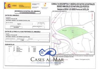 Masía en N/a 283. Finca rúst. en venta en useras  les useres.