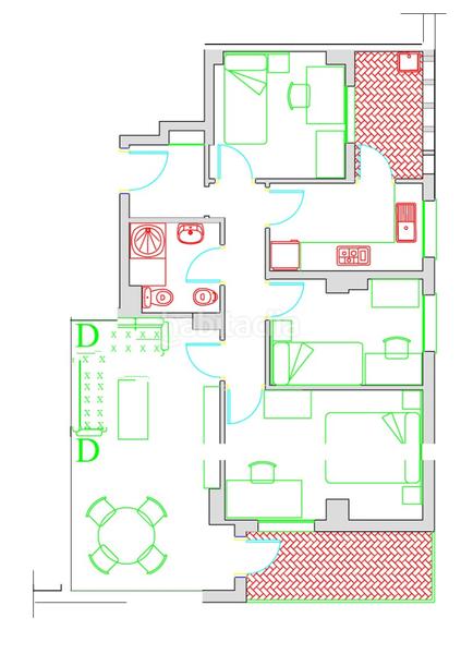 Foto be483425-6132-44fc-b0fe-1e3abe0744dc. Rent flat in Ciutat Jardí Valencia