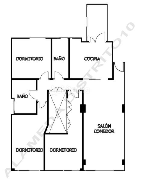 Foto 0ed32310-6538-4e22-b817-a68440340001. Rent flat with heating in Mestalla Valencia