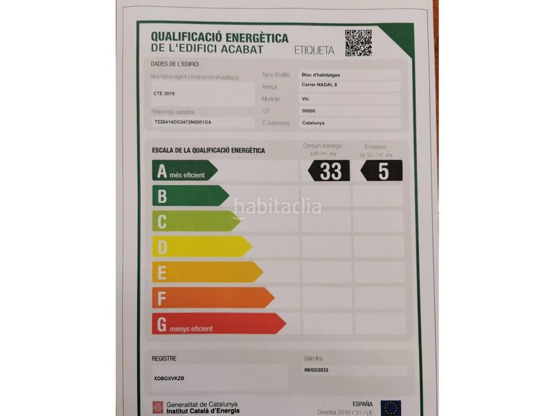 Foto eae0ad0e-3717-4f95-9bb8-dee4c1e70f24. Miete etagenwohnung mit heizung parking in El Sucre-El Nadal Vic