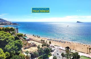 Piccolo appartamento in Playa Poniente. Apartamento  benidorm 1 linea playa ponie