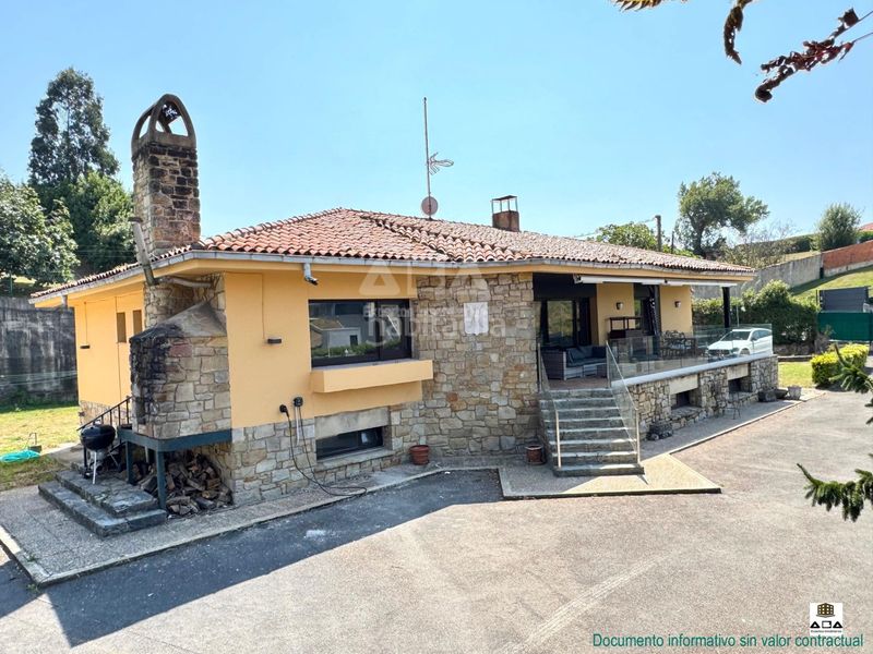Foto 4a9e729a-1d37-4511-9208-532104149d3b. Xalet amb calefacció aparcament piscina a Somió Gijón